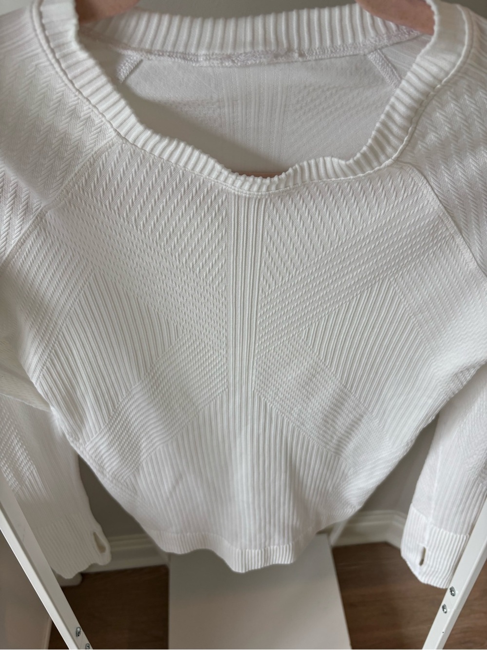 Lululemon White Rest Less Pullover - Picture 3 of 3